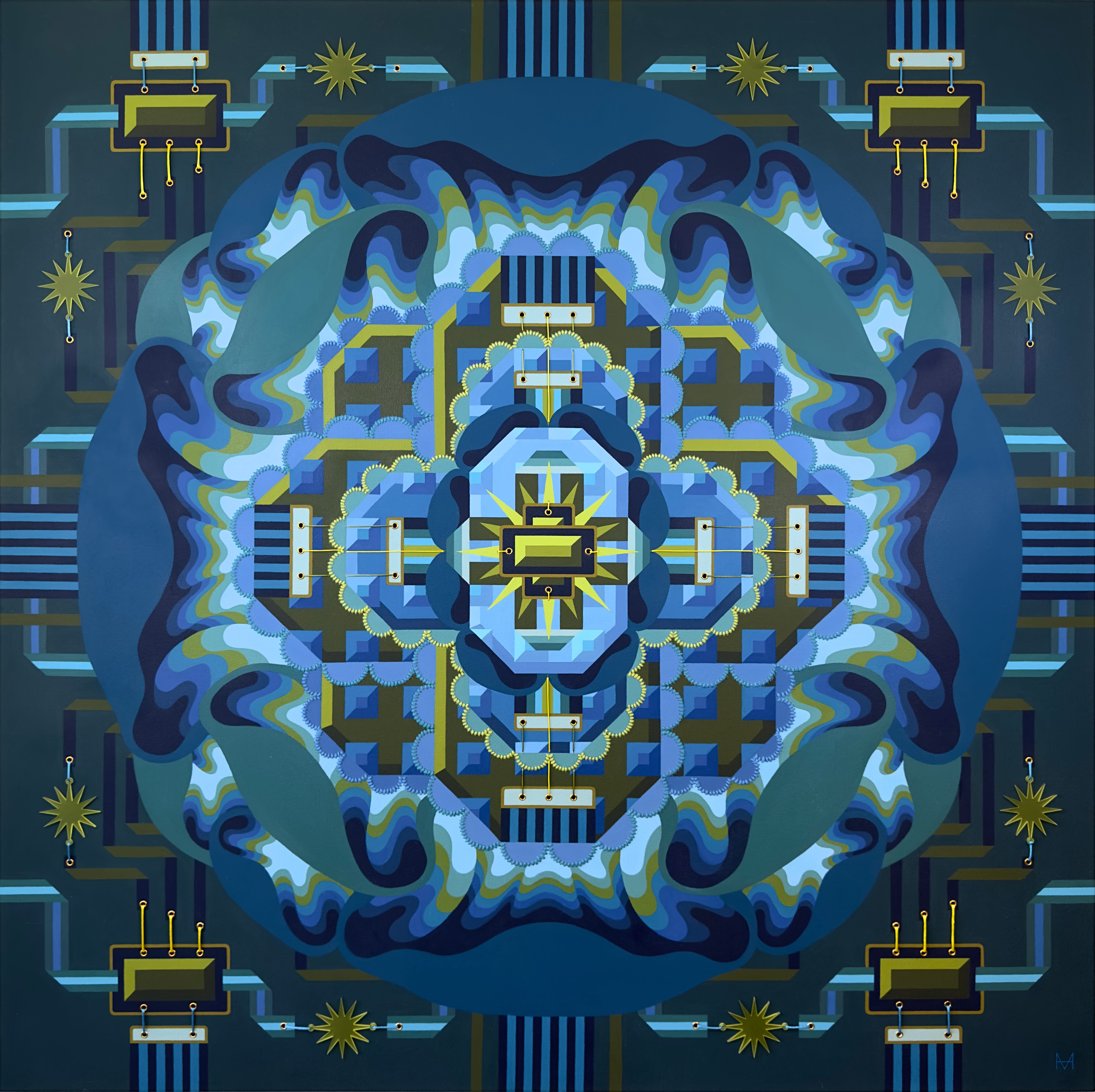 アート・デザイン・音楽 layers malcolm verville Gallery - Hildi Malcolm